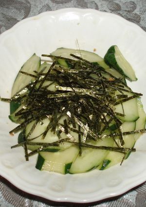 きゅうりの浅漬け 梅風味-レシピのメイン写真
