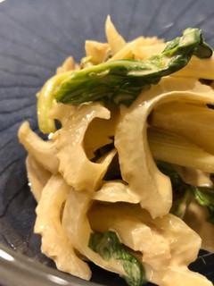 セロリのねりごまクリーム和え-レシピのメイン写真