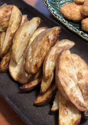 オーブンで焼く♡ヘルシーポテトフライ-レシピのメイン写真