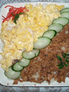 まぐろフレークと卵のちらし寿司-レシピのメイン写真