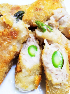 豚肉のアスパラチーズ巻き☆2種-レシピのメイン写真