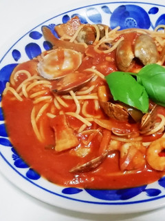 濃厚トマトソースパスタ。-レシピのメイン写真