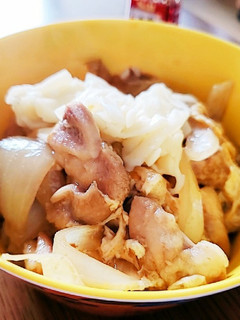 ポン酢豚丼-レシピのメイン写真