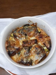 サバ味噌煮缶のチーズ焼き-レシピのメイン写真