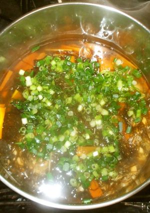 食べるもずくスープ♪簡単ツナ缶で-レシピのメイン写真