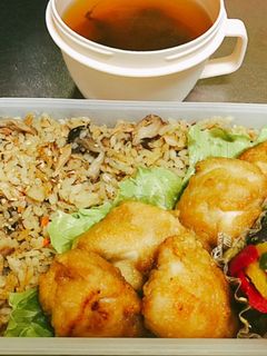 お弁当★炊き込みご飯&唐揚げ/記録用★-レシピのメイン写真
