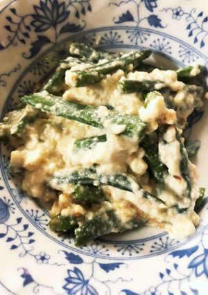 インゲンの白あえ-レシピのメイン写真