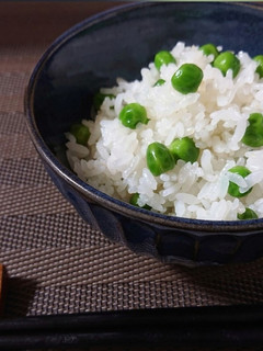 グリンピースご飯-レシピのメイン写真