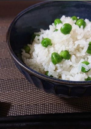 グリンピースご飯-レシピのメイン写真