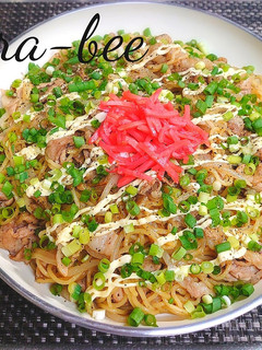 お肉たっぷり♪オイマヨもやし焼きそば-レシピのメイン写真