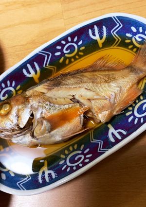 タケノコメバルの煮付け-レシピのメイン写真