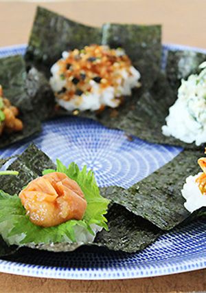 手巻ごはん-レシピのメイン写真