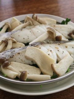 タラと豆苗のヘルシー蒸し 中華風万能だれ-レシピのメイン写真