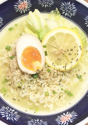 塩レモンバジルラーメン-レシピのメイン写真