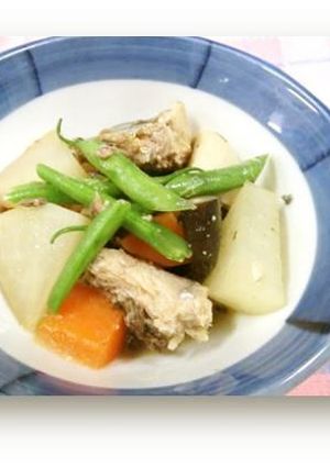 【なんたん・かんたん】さば缶と大根の煮物-レシピのメイン写真