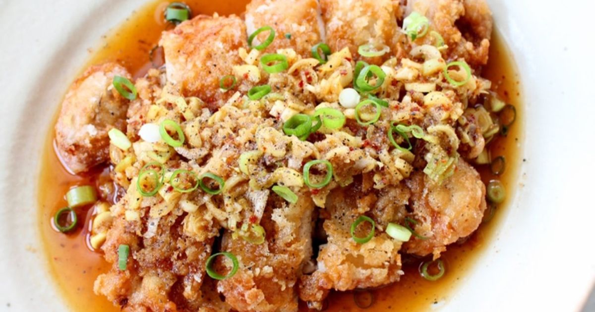 油淋鶏(ユーリンチー) by かのん33 【クックパッド】 簡単おいしい