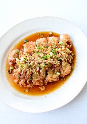 皆の大好きな【油淋鶏（ユーリンチー）】-レシピのメイン写真