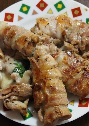 大葉とチーズの肉巻き-レシピのメイン写真