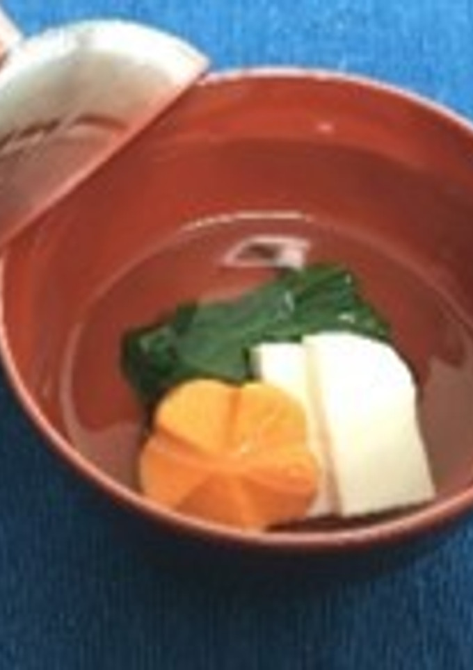 介護食　かまぼこのお吸い物-レシピのメイン写真