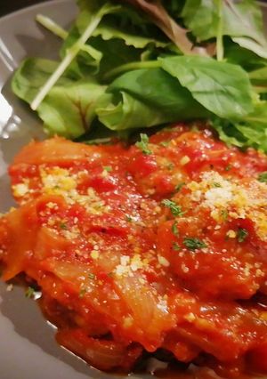 プロ直伝！鶏もも肉のトマト煮込み-レシピのメイン写真