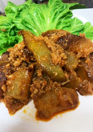 麻婆メロン(麻婆茄子風)-レシピのメイン写真