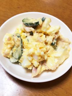 胡瓜入り卵サラダ-レシピのメイン写真