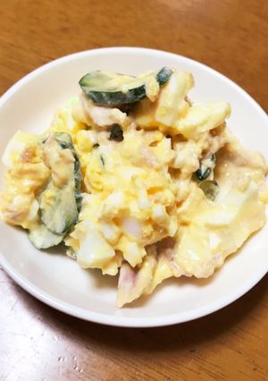 胡瓜入り卵サラダ-レシピのメイン写真