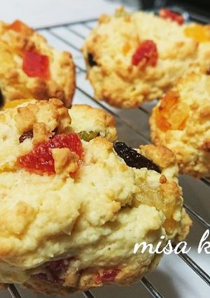 ♡ドライフルーツスコーン♡スタバ風-レシピのメイン写真
