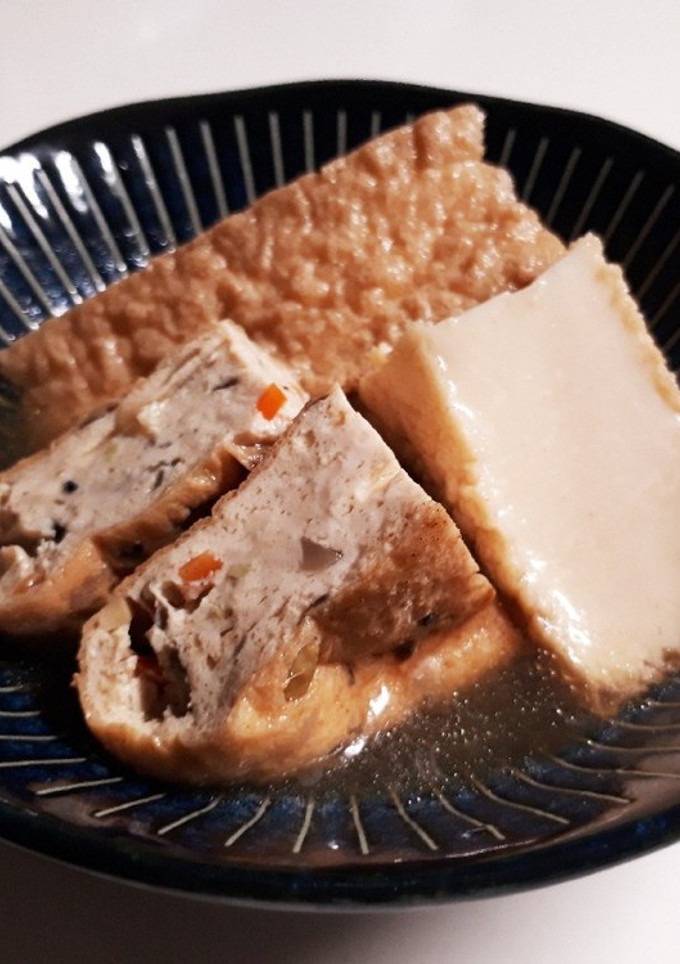 白だしでしみッしみ☆厚揚げとがんもの煮物-レシピのメイン写真