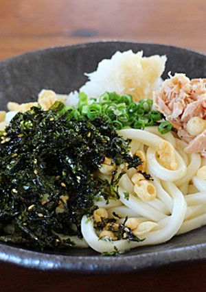 ジャバンツナおろしぶっかけうどん-レシピのメイン写真