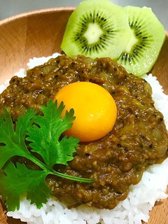 レンジで簡単☆キウイのキーマカレー-レシピのメイン写真