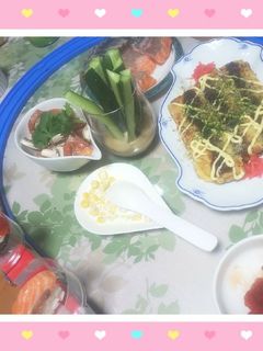卵焼き器で四角いタコ焼きε(ノ・∀・)ツ-レシピのメイン写真