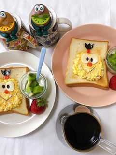 コロ助卵オープンサンド-レシピのメイン写真