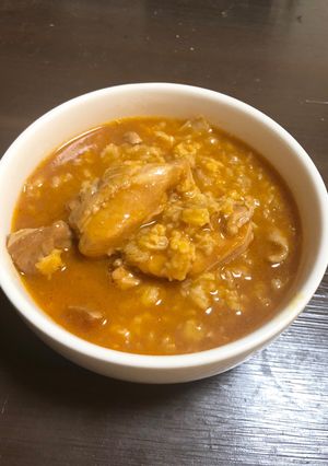 ずぼらの簡単　炊飯器で鶏肉のトマト煮　-レシピのメイン写真