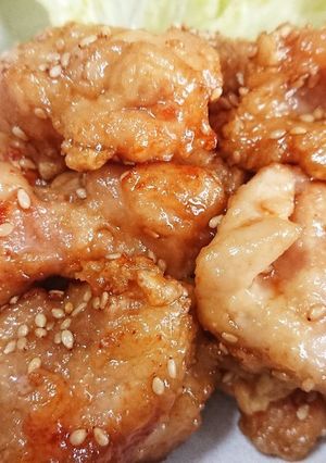 鶏肉唐揚げ甘辛たれ-レシピのメイン写真