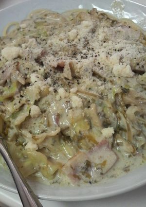 海苔バター♪磯風味のクリーミーパスタ♪-レシピのメイン写真