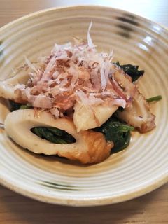 ちくわと青菜のおひたし-レシピのメイン写真