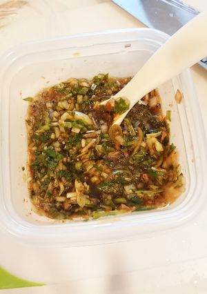 薬味MIXネギシソタレ！ダイエットにも！-レシピのメイン写真