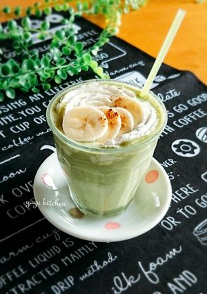 栄養満点☆青汁バナナフラペチーノ。-レシピのメイン写真