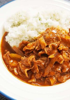 ほったらかしで簡単ビーフストロガノフ-レシピのメイン写真