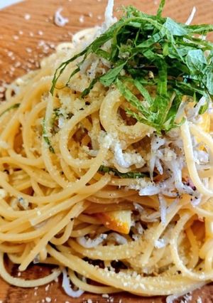 【簡単15分】さっぱりレモンしらすパスタ-レシピのメイン写真