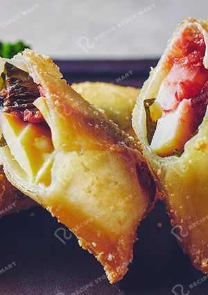 たけのこの梅しそ春巻き-レシピのメイン写真