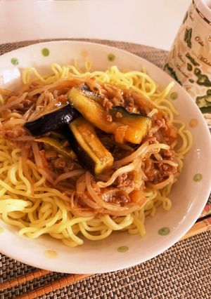 余った焼きそば麺で！マーボー麺♡-レシピのメイン写真