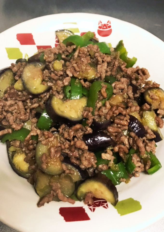 なすピーマンとひき肉の甘辛炒め-レシピのメイン写真