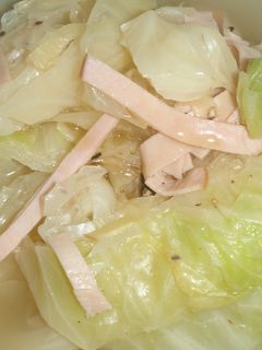 中華風♪ハムとキャベツのスープ♪-レシピのメイン写真