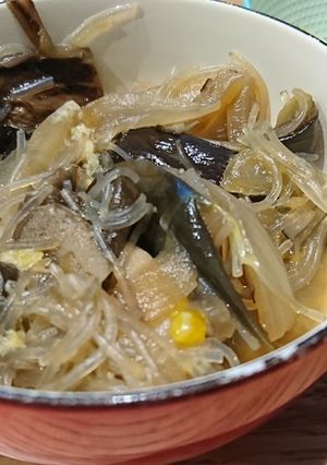 トロトロなすびのすき焼き丼-レシピのメイン写真