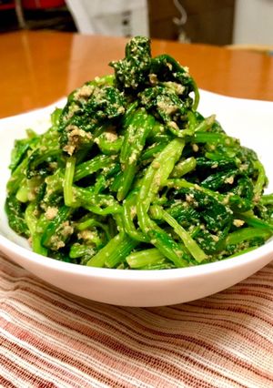 隠し味がポイント！ほうれん草のごま和え-レシピのメイン写真