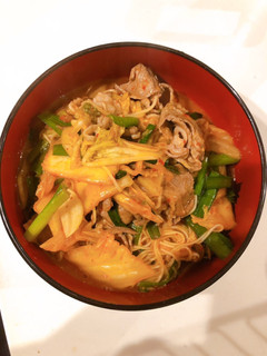 牛キムチにゅうめん-レシピのメイン写真