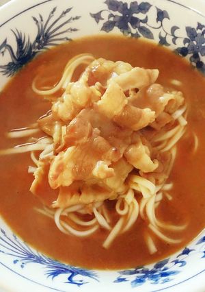 チーズ好きのためのカレーうどん-レシピのメイン写真