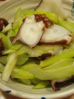 クックパッド 蛸とおくらのガーリック風味おろし by littlelily2007